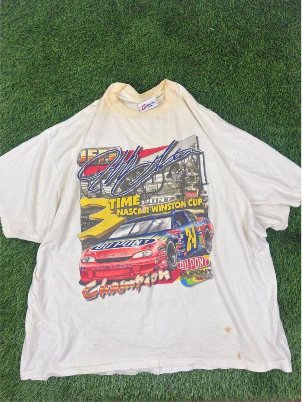 Vintage Jeff Gordon NASCAR Winston Cup tee 🏁🔥